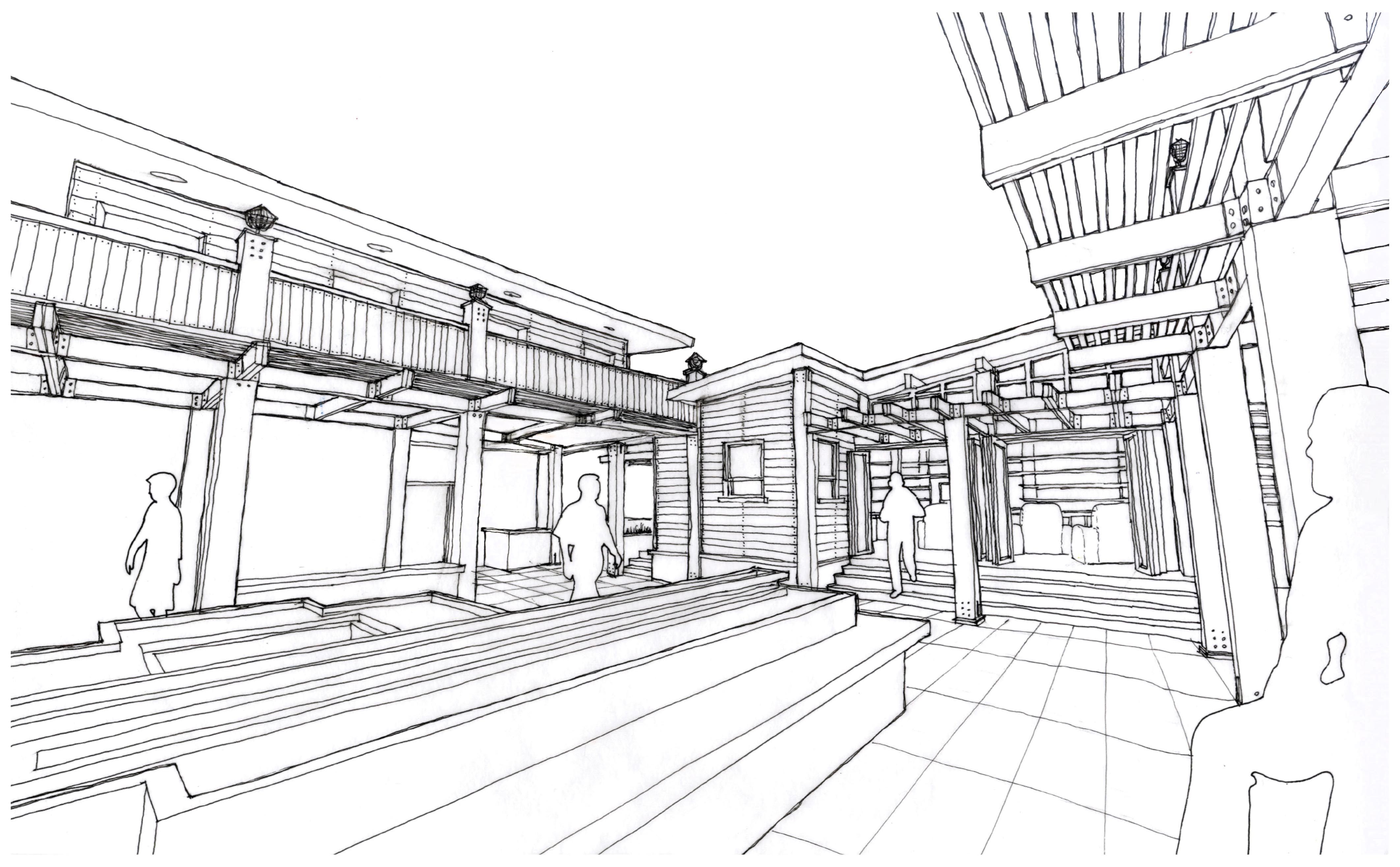 4250x2634 Drawn Building Fire Drawing - Building On Fire Drawing