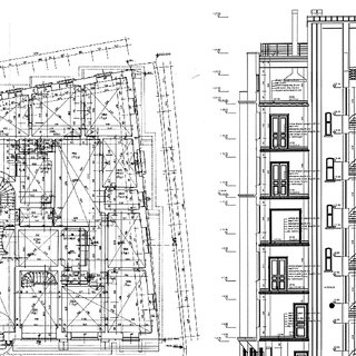 320x320 plan drawing of location of fire staircase building download - Building On Fire Drawing