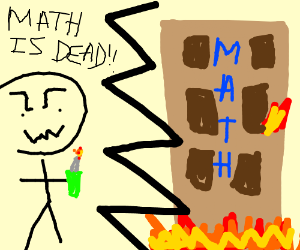 300x250 screw math lights the building on fire drawing - Building On Fire Drawing