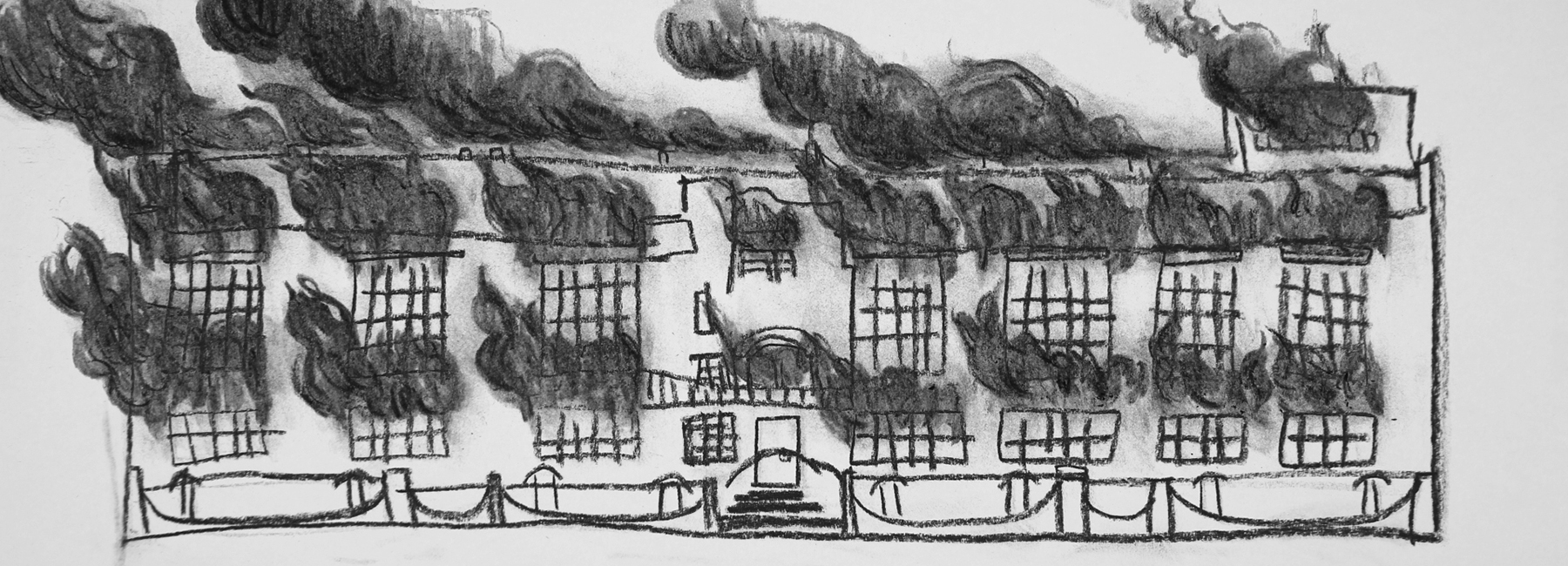 Building On Fire Drawing at Explore collection of