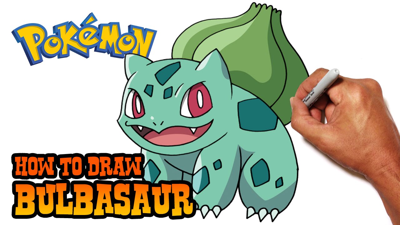1280x720 How To Draw Bulbasaur Pokemon - Bulbasaur Drawing