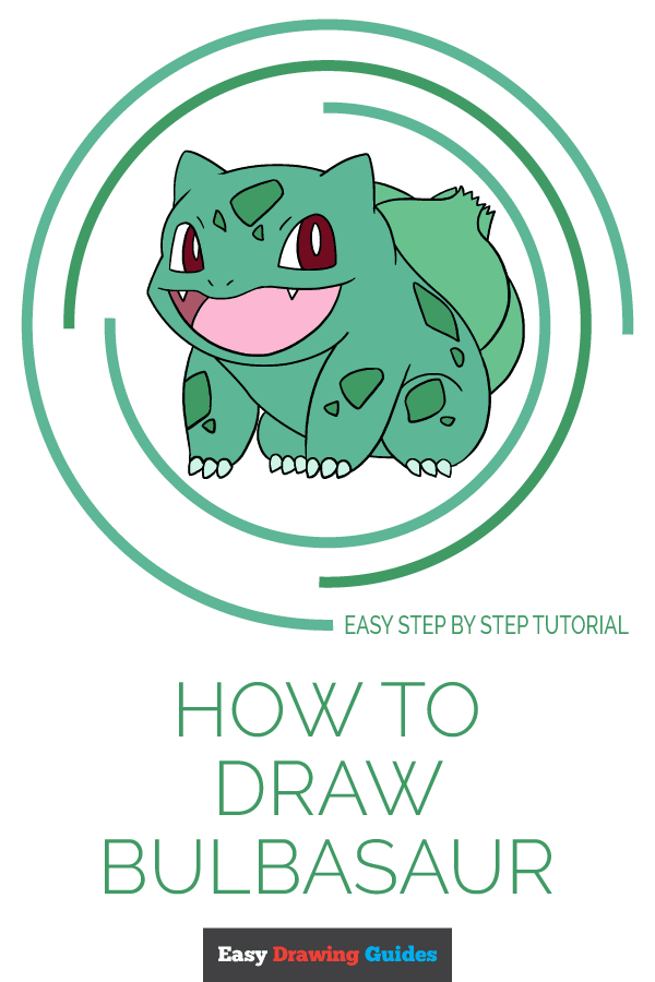 600x900 How To Draw Bulbasaur - Bulbasaur Drawing