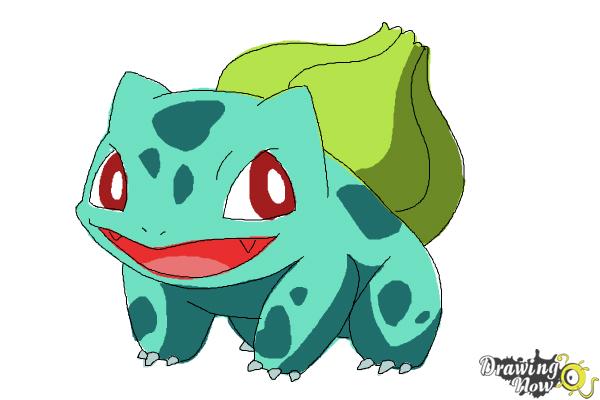 600x400 How To Draw Pokemon Bulbasaur - Bulbasaur Drawing