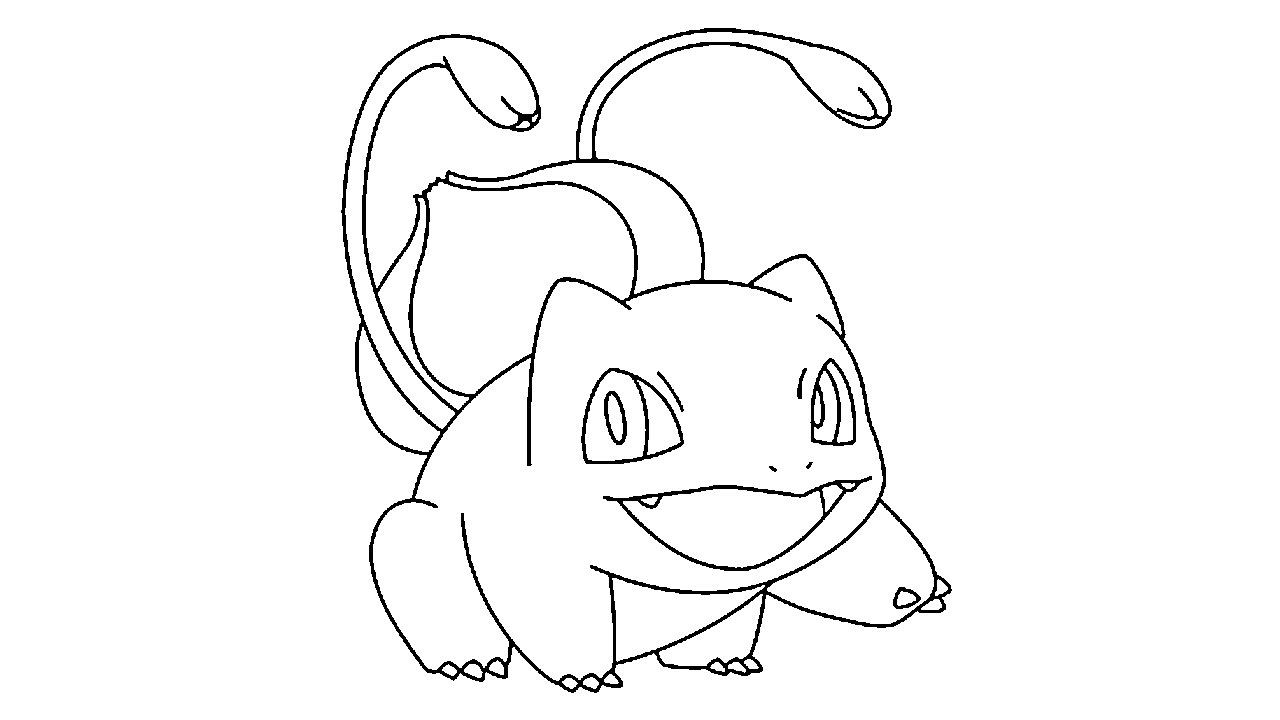 1280x720 How To Draw Bulbasaur - Bulbasaur Drawing