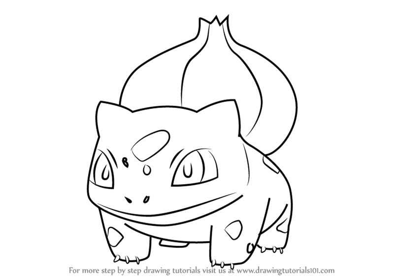 Bulbasaur Drawing at PaintingValley.com | Explore collection of ...