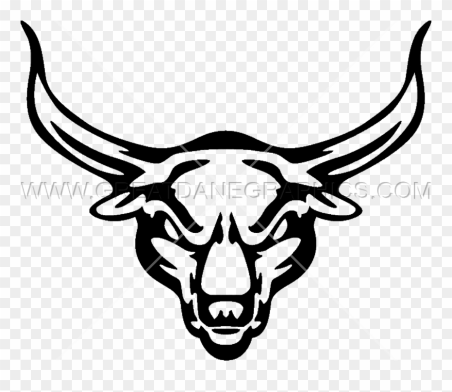880x763 bull head clipart - Bull Head Drawing