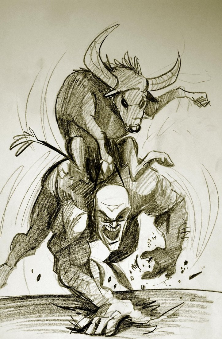 724x1104 Huge Collection Of 'bull Rider Drawing' Download More Than - Bull Riding Drawing