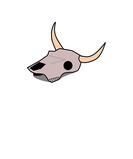 458x550 Funny Tribal Cow Skull Drawing - Bull Skull Drawing