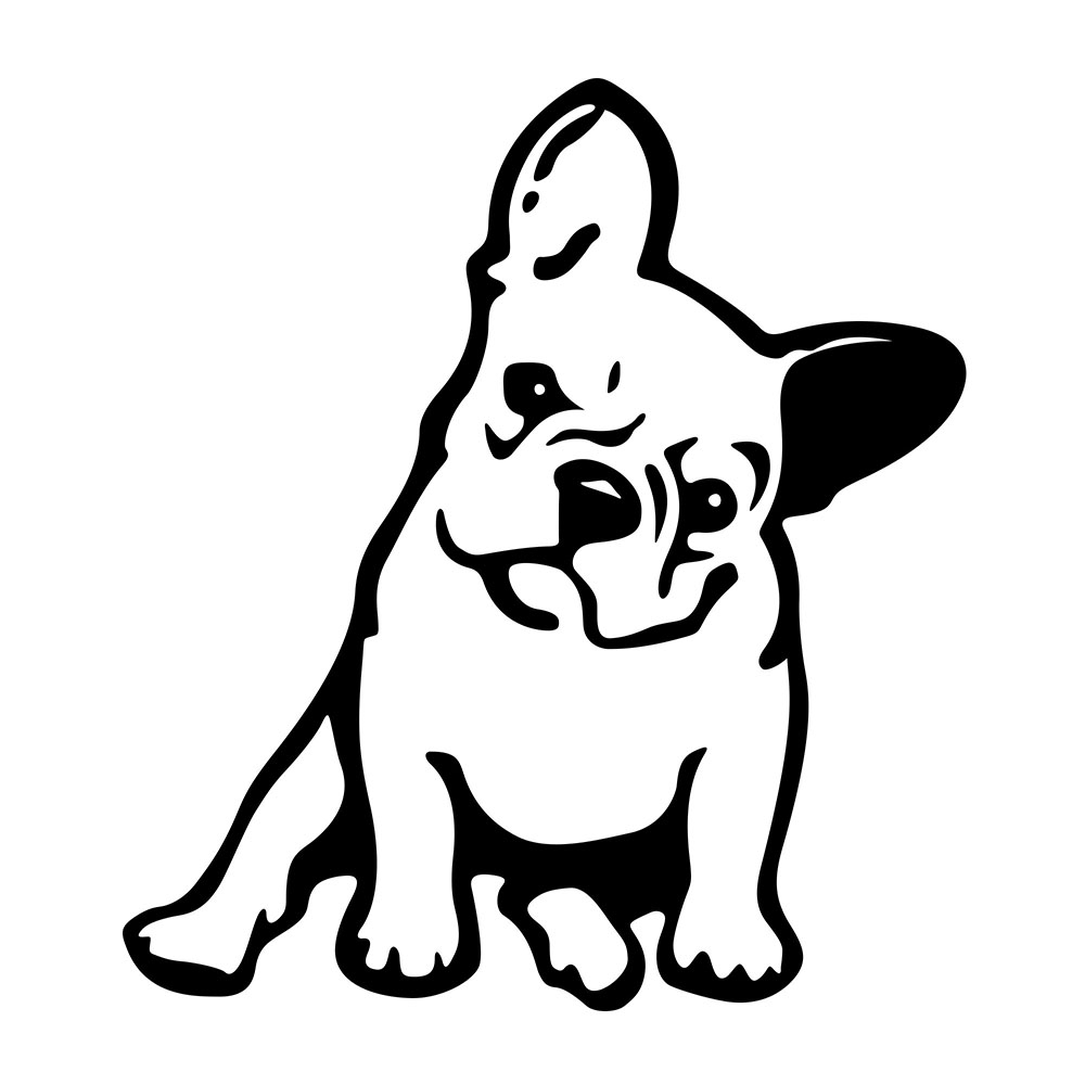 1000x1000 Bulldogs Cartoon Drawing And Cartoon Bulldog Drawing Bulldogs - Bulldog Cartoon Drawing