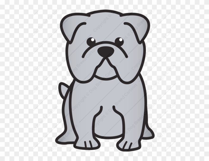 880x680 bulldog cartoon - Bulldog Cartoon Drawing