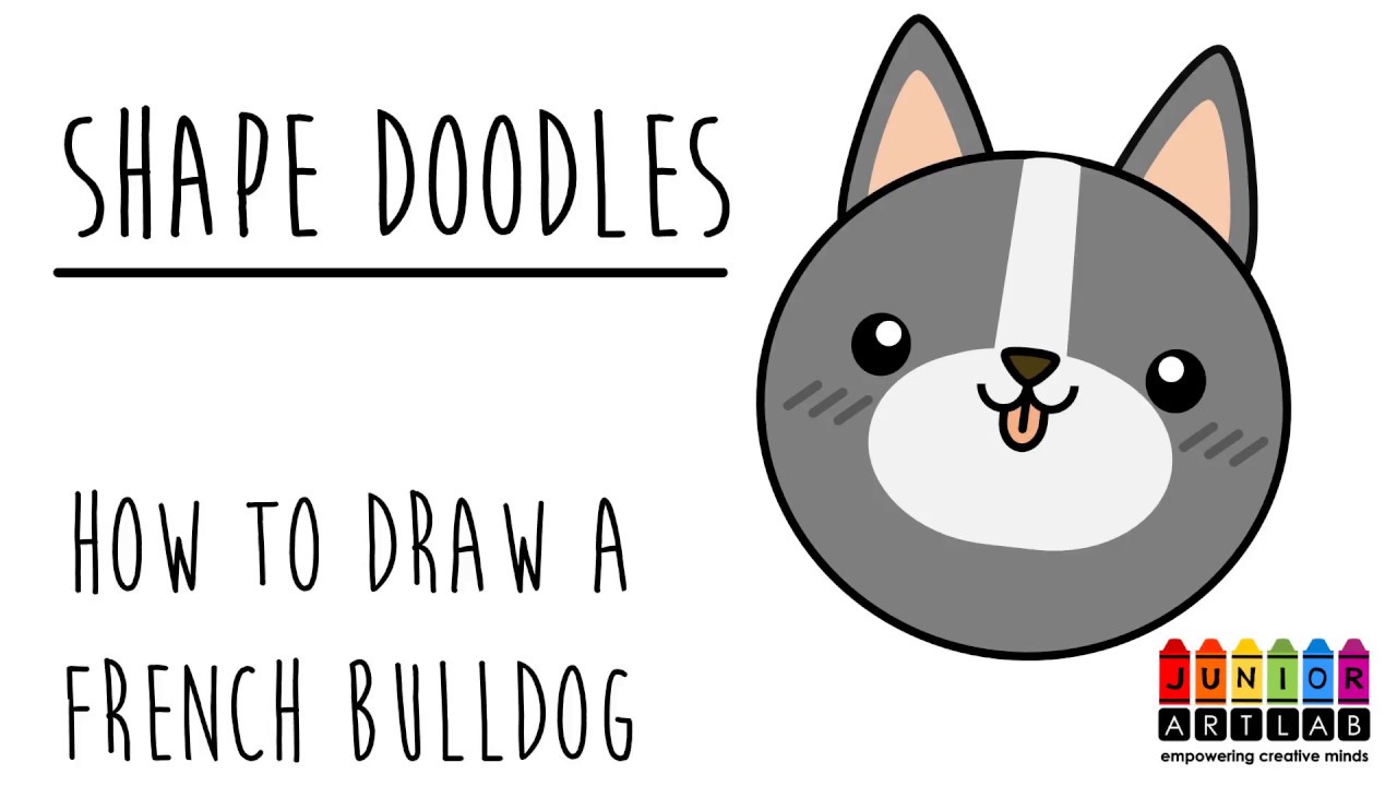 1280x720 How To Draw A Cute Dog - Bulldog Drawing Cute