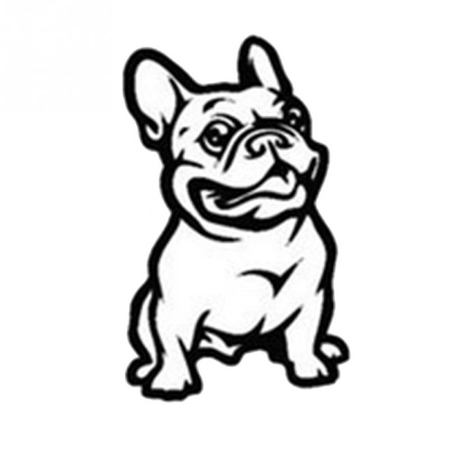 640x640 Huge Collection Of 'bulldog Drawing Cute' Download More Than - Bulldog Drawing Cute