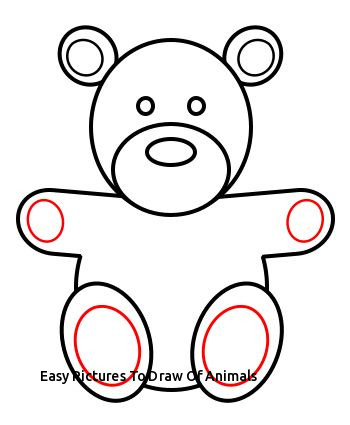 350x425 Easy Pictures To Draw Of Animals Bulldog Drawing Easy Step - Bulldog Drawing Easy