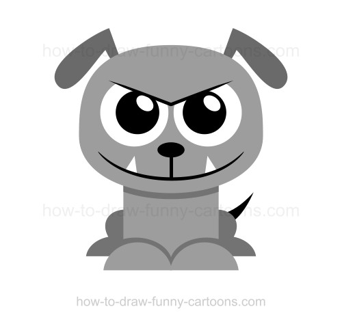 500x471 How To Draw A Bulldog - Bulldog Drawing Easy