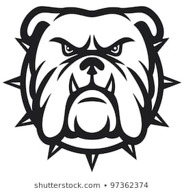 269x280 Huge Collection Of 'bulldog Head Silhouette' Download More Than - Bulldog Drawing Easy
