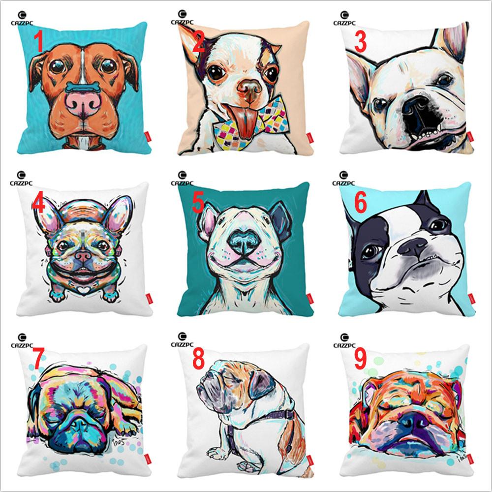 1000x1000 choice of french bulldog drawing throw pillows without core my - Bulldog Drawing Pictures