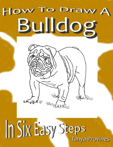 383x500 How To Draw A Bulldog In Six Easy Steps - Bulldog Drawing Step By Step