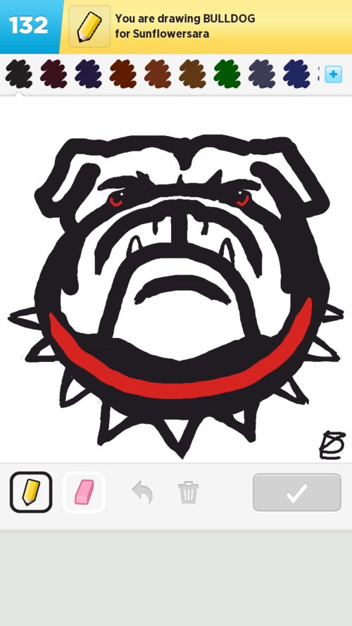 500x889 Bulldog Drawings - Bulldog Drawings Images