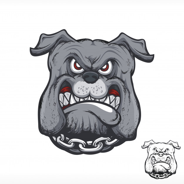626x626 Bulldog Vectors, Photos And Free Download - Bulldog Head Drawing