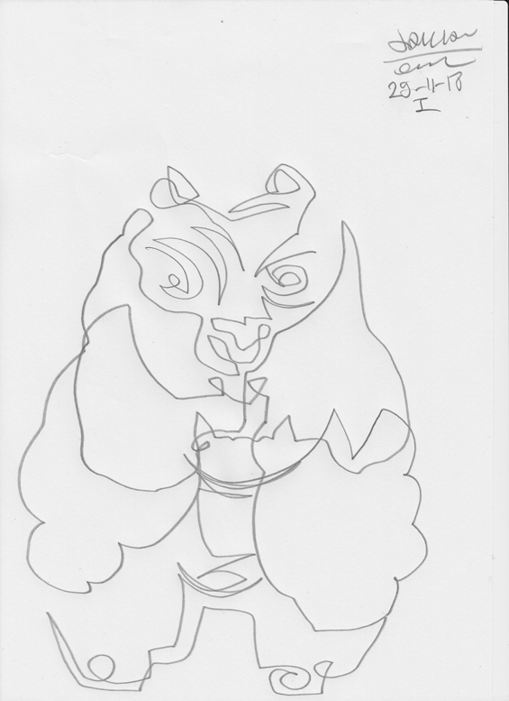 565x777 Bulldog Line Drawing - Bulldog Line Drawing