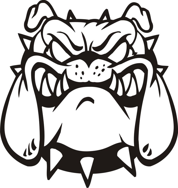 736x777 english bulldog clipart friendly bulldog mascot - Bulldog Mascot Drawing