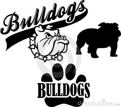 400x354 bulldog drawings mascot bulldog team mascoteps stock - Bulldog Mascot Drawing
