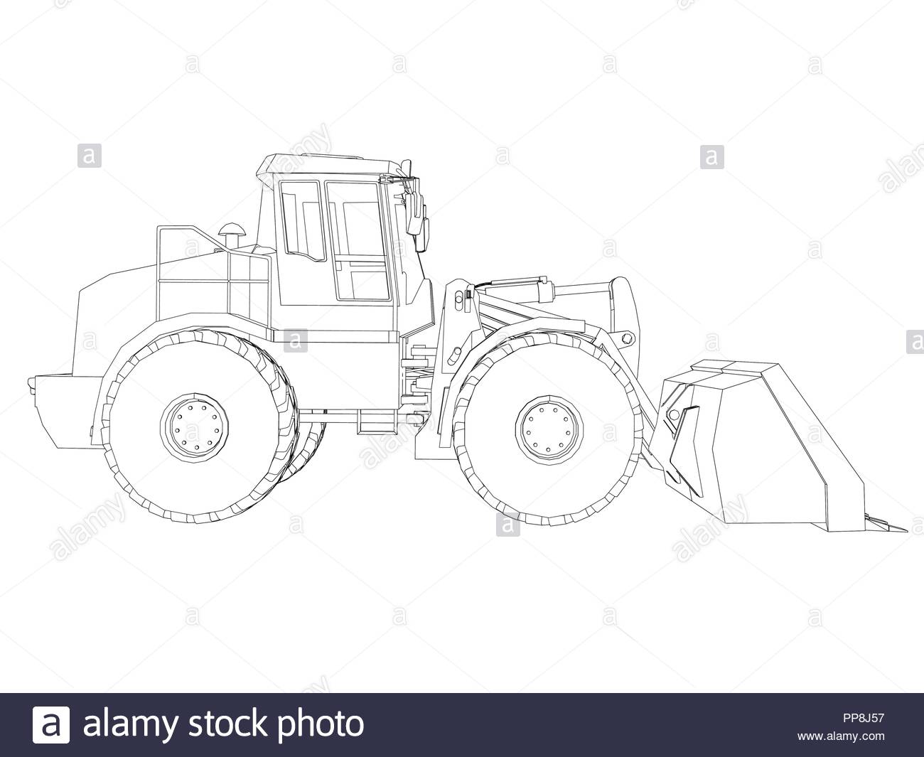 1300x1065 bulldozer drawing - Bulldozer Drawing
