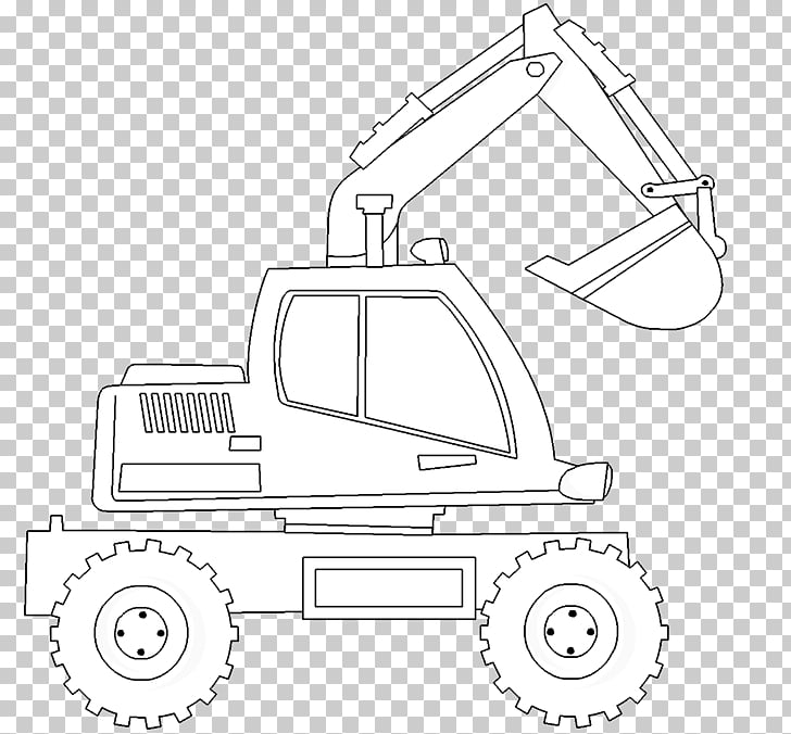 728x676 car motor vehicle transport drawing, bulldozer png clipart free - Bulldozer Drawing
