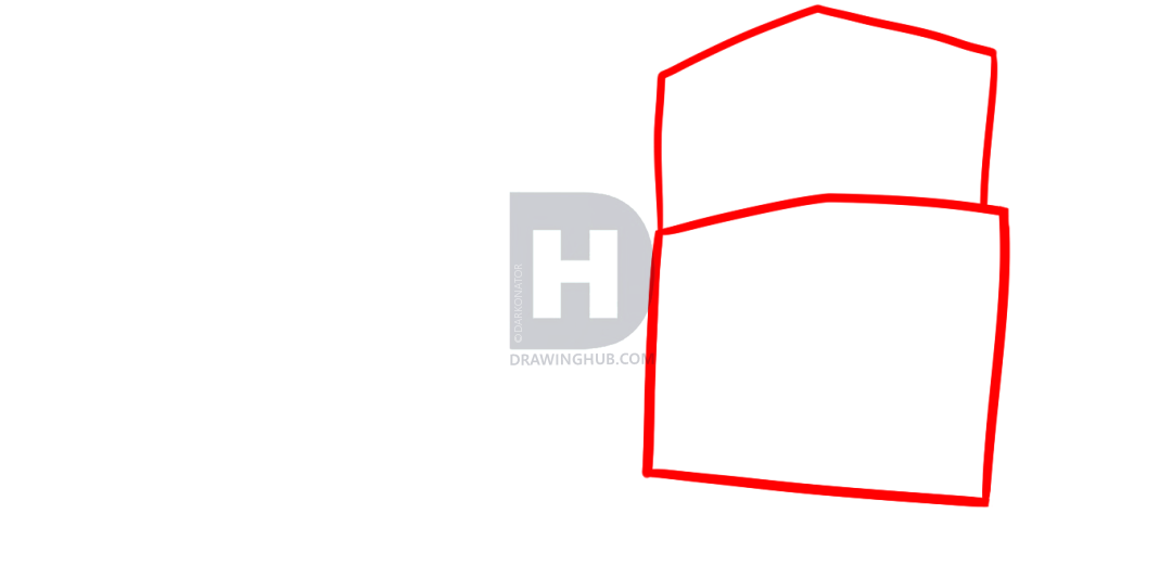 1080x533 how to draw a bulldozer, step - Bulldozer Drawing