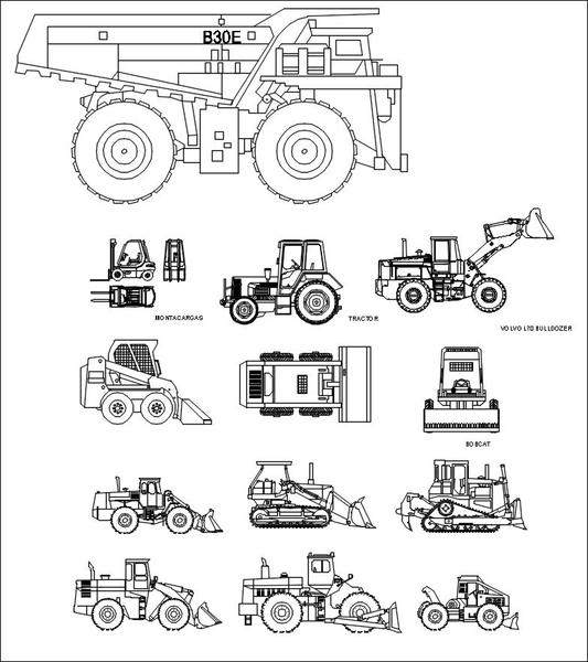 533x600 bulldozer blocks cad design free cad blocks, drawings, details - Bulldozer Drawing