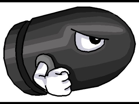 480x360 super mario maker my bullet bill level - Bullet Bill Drawing