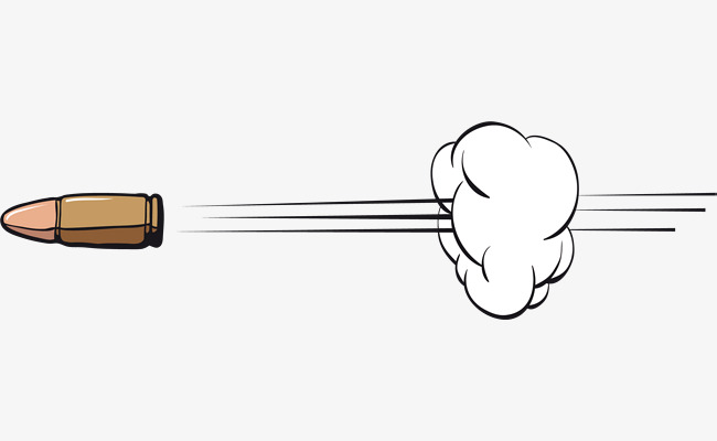 650x400 vector hand painted bullets, bullet, vector diagram, hand drawing - Bullet Drawing