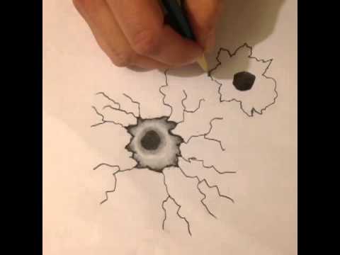 480x360 Vine Drawing Of Bullet Holes - Bullet Hole Drawing