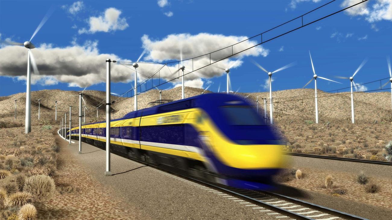 1300x731 California Bullet Train Project Settles Suit With Small Central - Bullet Train Drawing