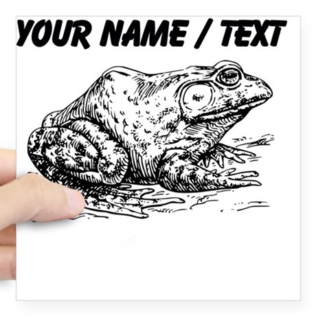 460x460 Bullfrog Drawing Stickers - Bullfrog Drawing