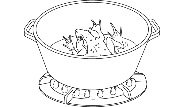 600x350 how to boil a bullfrog wisdomshare - Bullfrog Drawing