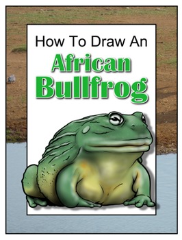 266x350 How To Draw An African Bullfrog - Bullfrog Drawing