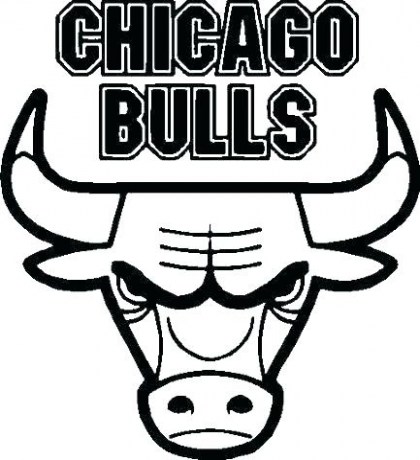 420x460 bucking bull coloring pages superb cowboy pencil drawings unique - Bulls Logo Drawing