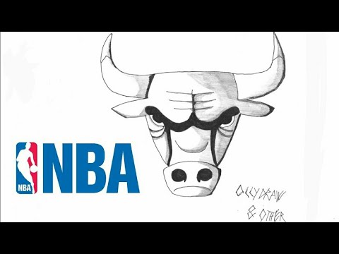 480x360 to draw chicago bulls logo - Bulls Logo Drawing