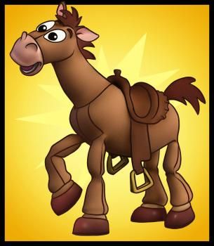 305x350 disney pixar toy story - Bullseye Drawing