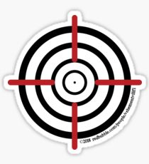210x230 bullseye design illustration stickers redbubble - Bullseye Drawing