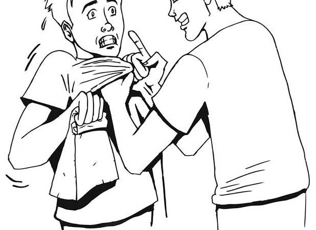 Verbal Bullying Easy Drawing - bullying