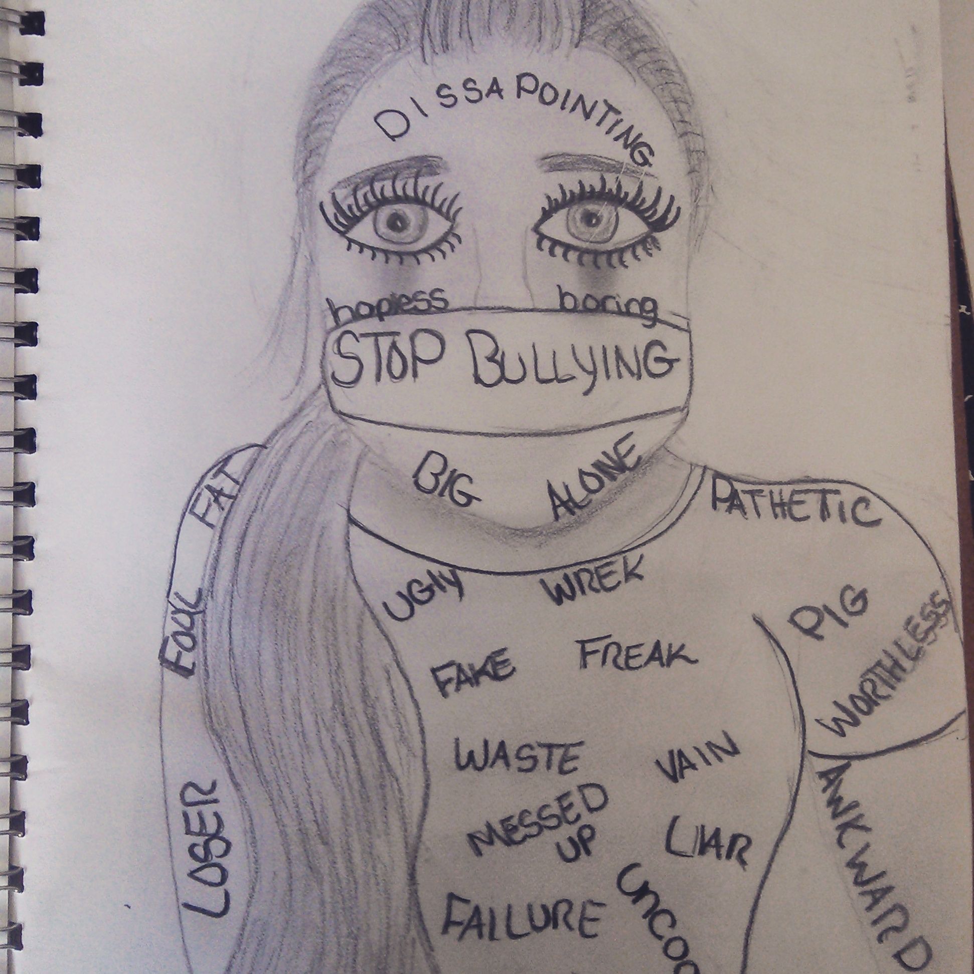 Arriba 105+ Foto Dibujos Sobre El Bullying A Lapiz Lleno