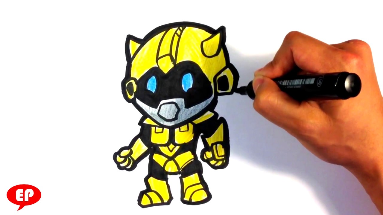 1280x720 How To Draw Transformers - Bumble Bee Drawing Pictures