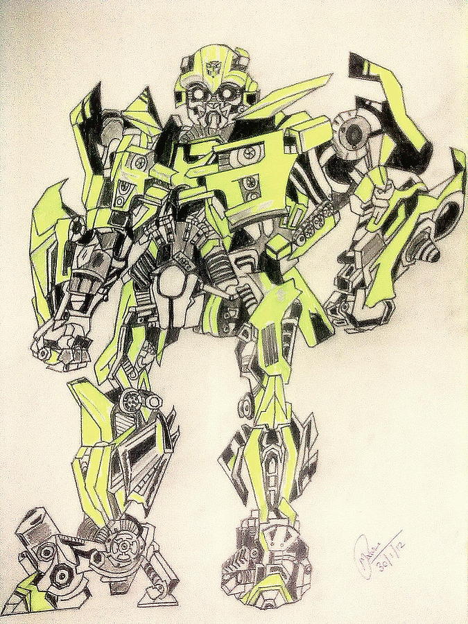 675x900 bumblebee drawing - Bumblebee Drawing