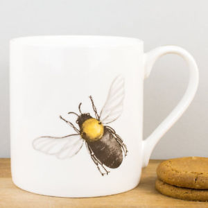 300x300 new mclaggan bee fine bone china gift mug bumblebee drawing nature - Bumblebee Drawing