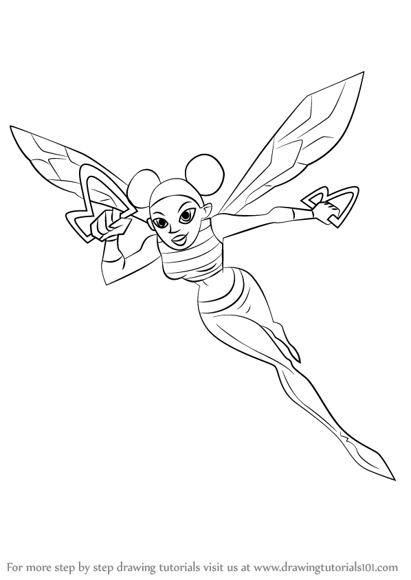 598x844 Step - Bumblebee Drawing