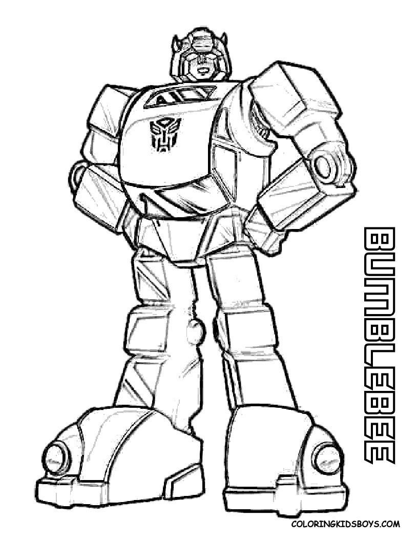 816x1056 Line Drawing Transformers Bumble Bee Clipart Image - Bumblebee Drawing Transformers