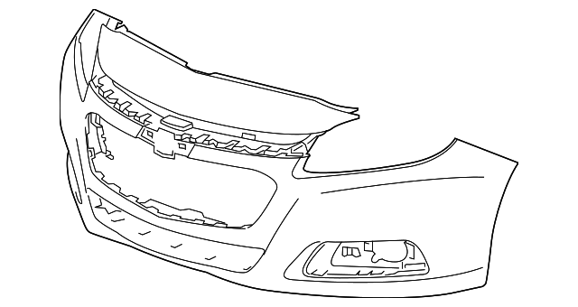 640x340 bumper cover - Bumper Drawing