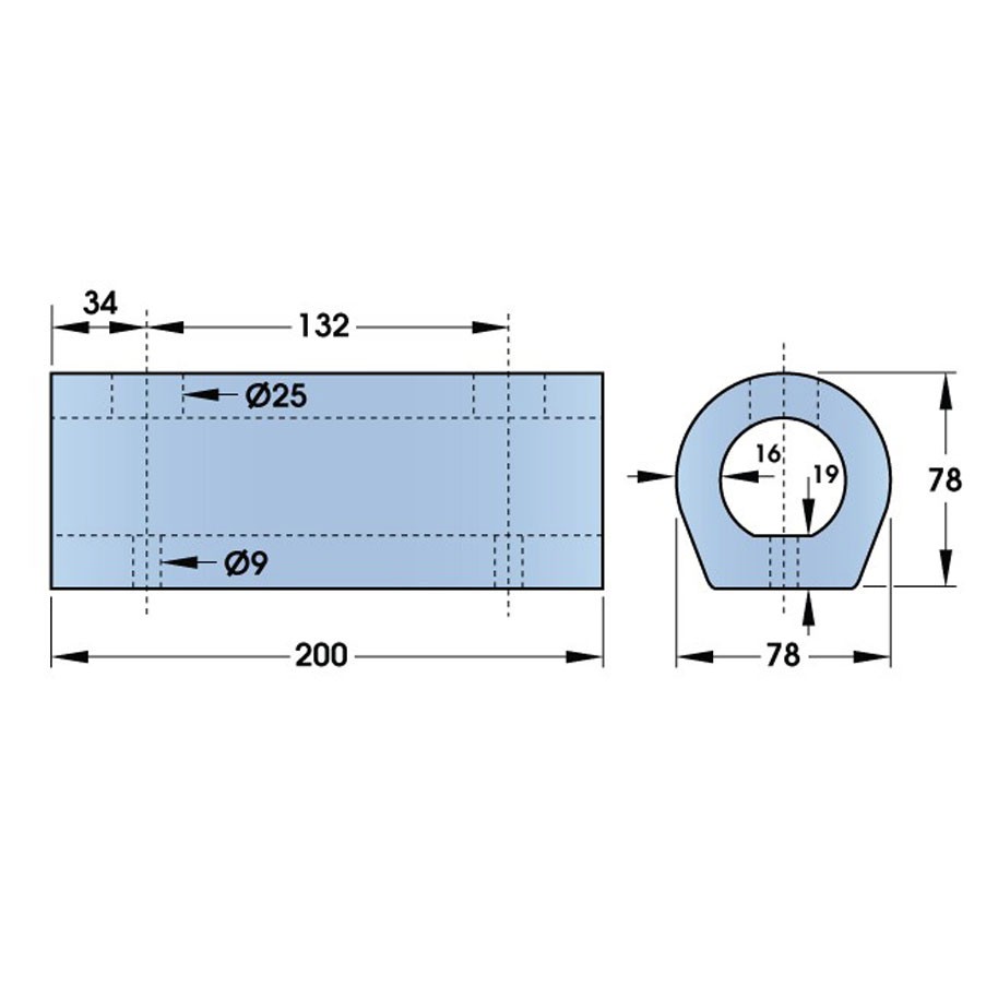 914x914 d type bumper x x - Bumper Drawing
